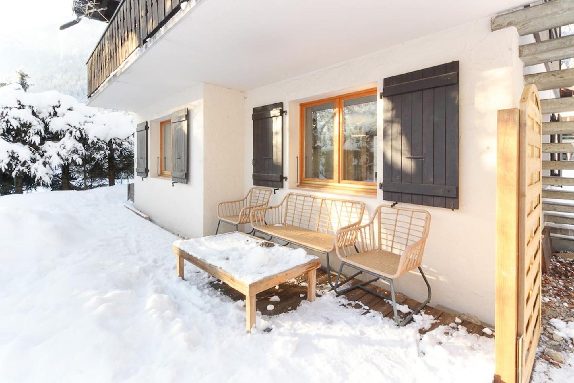 Apartment Violette De Cham - Jardin Prive - Vue Mont Blanc *
