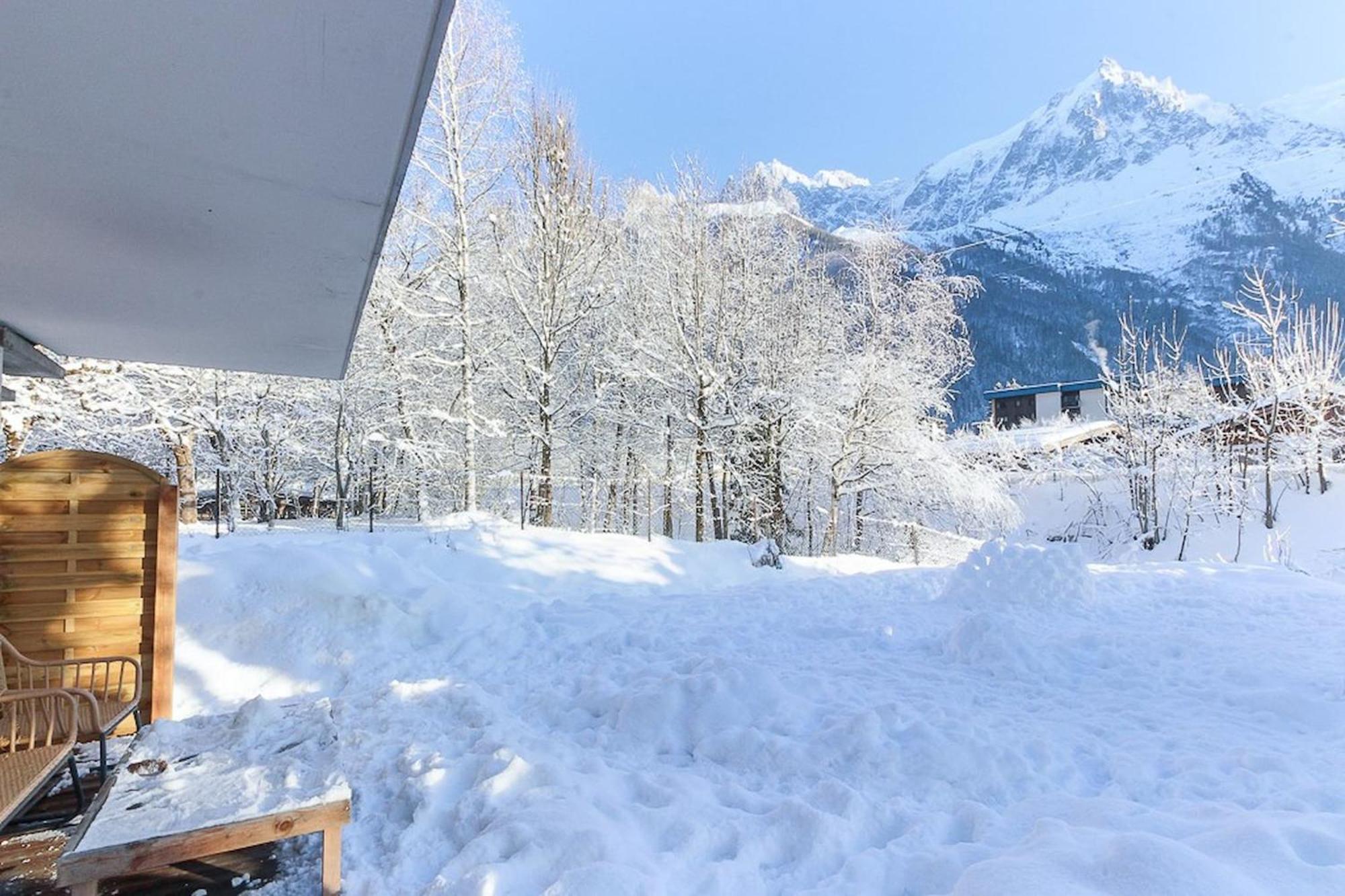Violette De Cham - Jardin Prive - Vue Mont Blanc